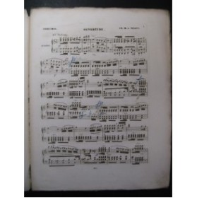 WEBER Preciosa Ouverture Orchestre ca1830