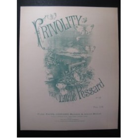 PESSARD Emile Frivolity pour Piano