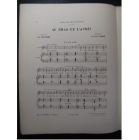 LEVADÉ Charles Au Bras de l'Aimé Chant Piano