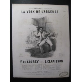 CLAPISSON Louis La Voix de l'Absence Chant Piano 1852