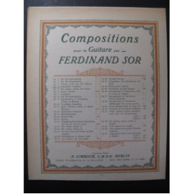 SOR Ferdinand Fantaisie No 2 op 4 Guitare