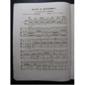 PUGET Loïsa Le Baiser de la Promise Chant Piano ca1840