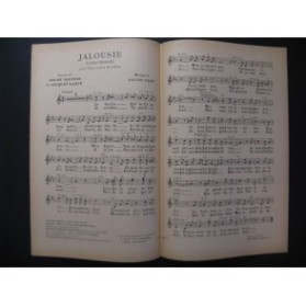 Jalousie Tango Tzigane Chant Accordéon 1929