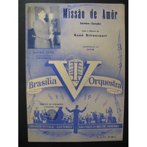 Missao de Amor Samba Cançao Bresil 1955