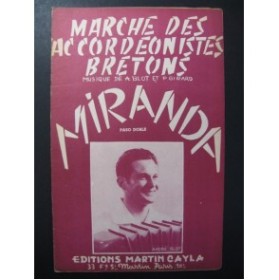 Marche des Accordéonistes Bretons et Miranda Accordéon 1958