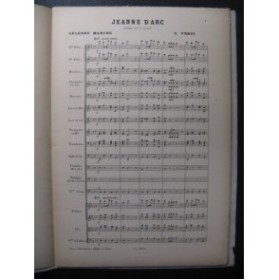 VERDI Giuseppe Jeanne d'Arc Marche Triomphale Orchestre ca1885