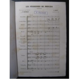 RAFF Joachim Les Pêcheuses de Procida Orchestre ca1886