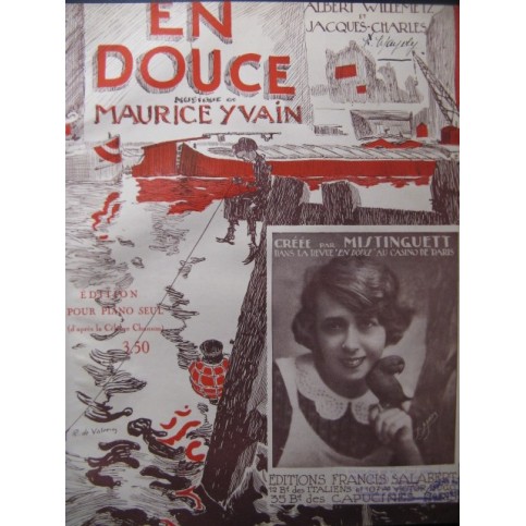 YVAIN Maurice En Douce Piano 1922