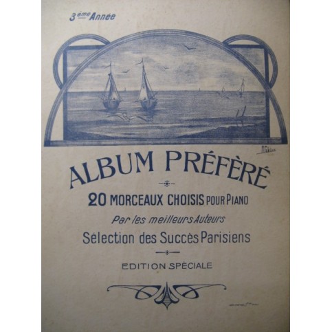 Album Préféré 3e Année 20 Pièces pour Piano