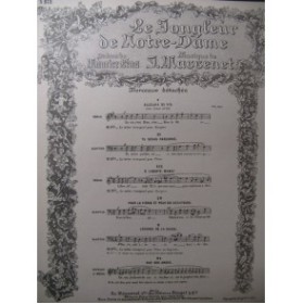MASSENET Jules Le Jongleur de Notre Dame Légende de la Sauge Chant Piano 1902