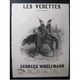WOELFMANN Georges Les Vedettes Piano XIXe