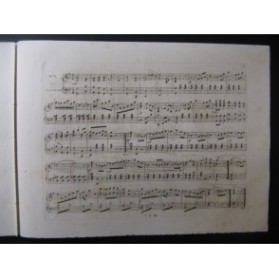 KASTNER G. Six Valses Allemandes Piano ca1850