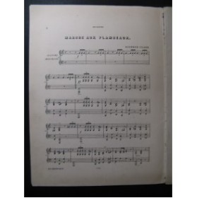CLARK Scotson Marche aux Flambeaux Piano 4 mains XIXe