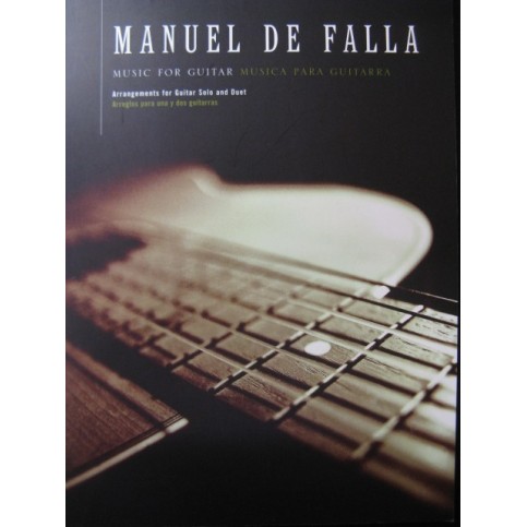 DE FALLA Manuel Music for Guitar 1996