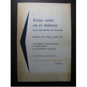 DE VISÉE Robert Petite Suite en ré mineur Orchestre 1960