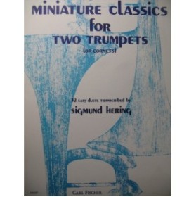 Miniature Classics pour 2 Trompettes