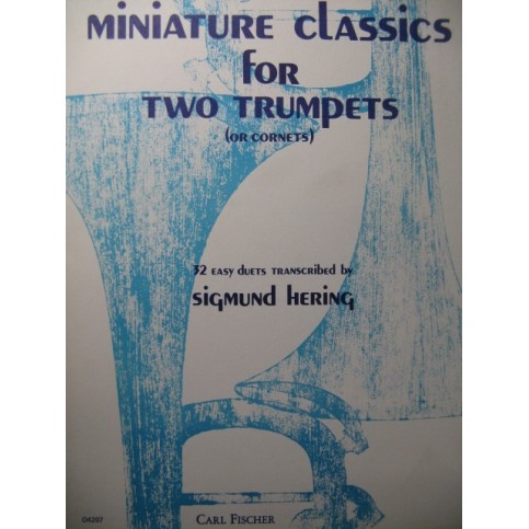Miniature Classics pour 2 Trompettes