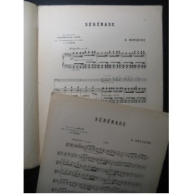 BORODINE Alexandre Sérénade Piano Alto ca1902