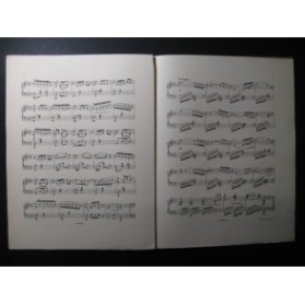 ESTEBAN-MARTI Réveil de Printemps Piano 1914