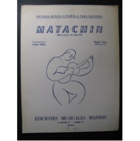 SANZ Gaspar Matachin Guitare 1961