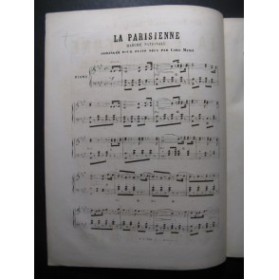 MERZ Carl La Parisienne Piano XIXe
