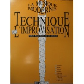 GALAS / CAMMAS Technique de l'Improvisation Tout Instrument 1992