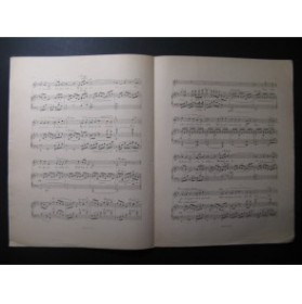 CHABRIER Emmanuel L'ile Heureuse Chant Piano 1931