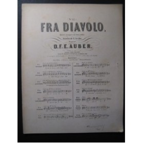 AUBER D. F. E. Fra Diavolo Pâques Fleuri Orchestre XIXe