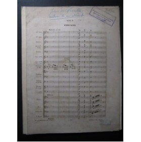 DELIBES Léo Jean de Nivelle Entr'acte Orchestre ca1880
