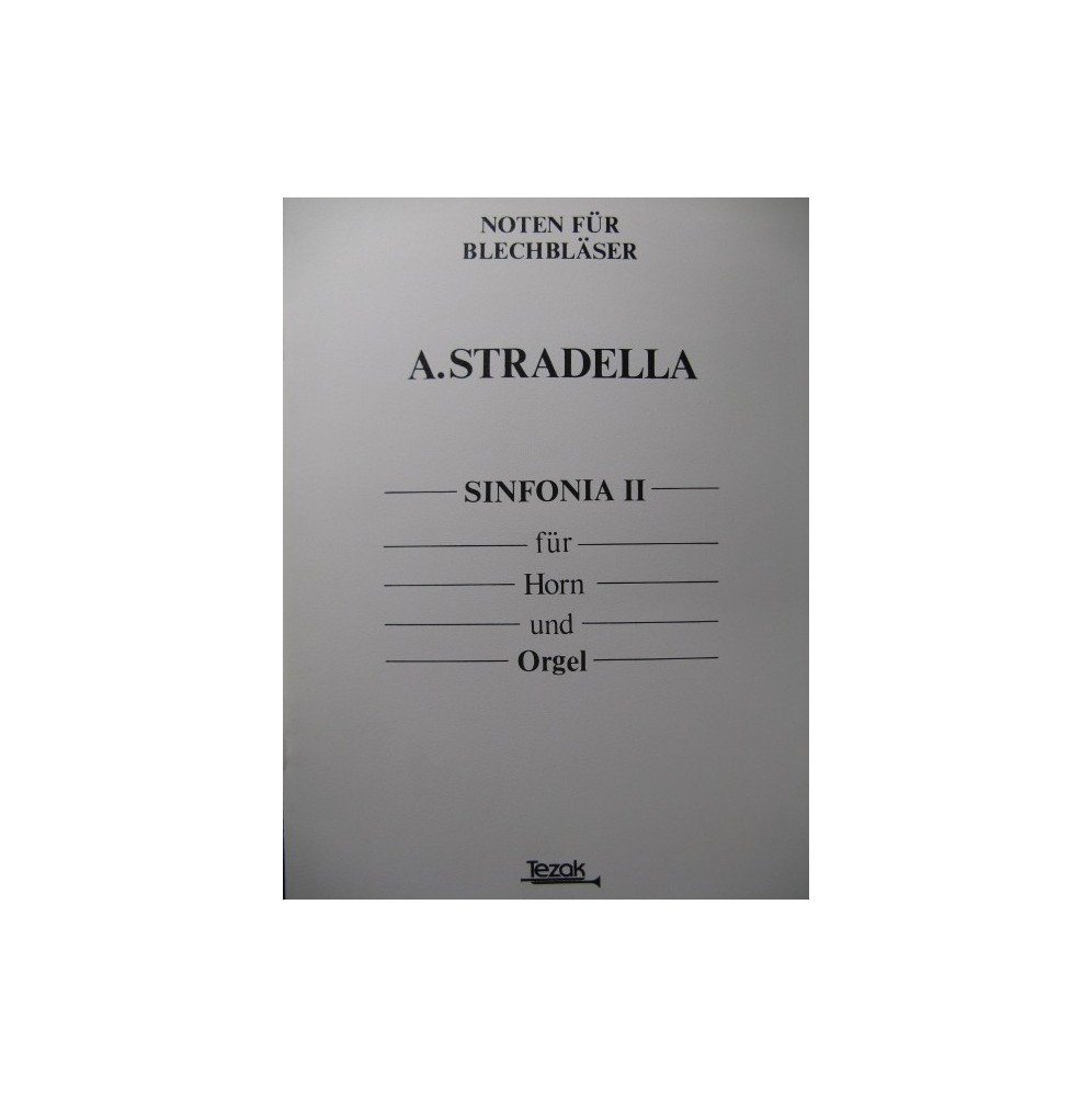 STRADELLA Alessandro Sinfonia II Orgue Cor 1984