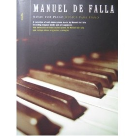 DE FALLA Manuel Music for Piano 1996