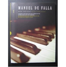 DE FALLA Manuel Music for Piano 1996