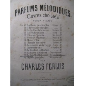 FERLUS Charles Le Bon Roi Dagobert Piano XIXe