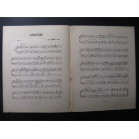 WORMESEL Claude Sonatine Piano XIXe