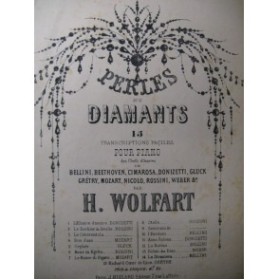 WOLFART H. Robin Des Bois Piano XIXe