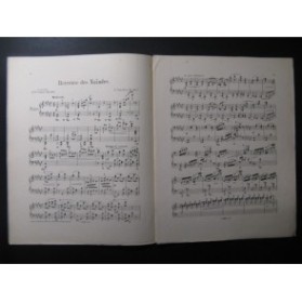 GAYRHOS Eugène Berceuse des Naïades Piano XIXe