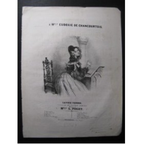 PUGET Loïsa La Voix Tendre Chant Piano 1841