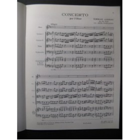 ALBINONI Tommaso Concerto per l'Oboe Orchestre