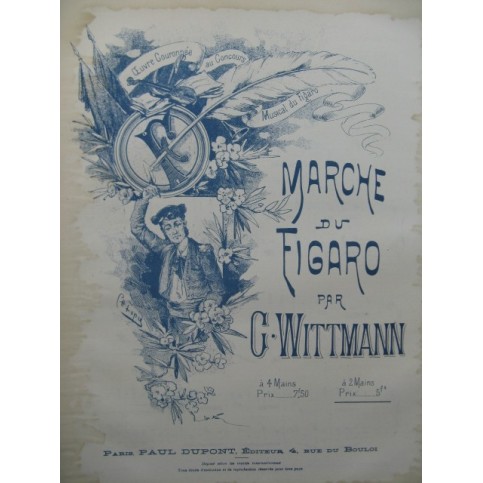 WITTMANN G. Marche Du Figaro Piano