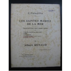 PALADILHE Les Saintes Maries de la Mer Orgue 1892