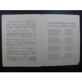 ROUGET DE L'ISLE The Marseillaise Chant Piano 1901