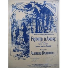 BARBIROLLI Alfredo Fremito d'Amore Piano