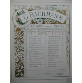 Bachmann Georges L'églantine Piano