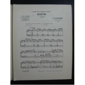 CLAUSSMANN Aloÿs Suite No 1.1 3 Pièces pour Orgue 1895