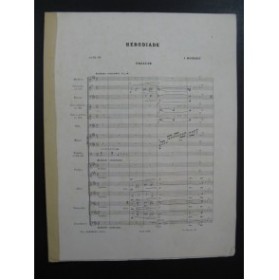 MASSENET Jules Hérodiade Prélude Orchestre 1882