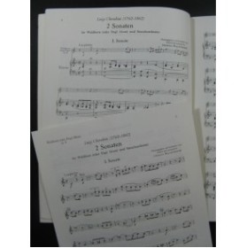 CHERUBINI Luigi 2 Sonates Piano Cor