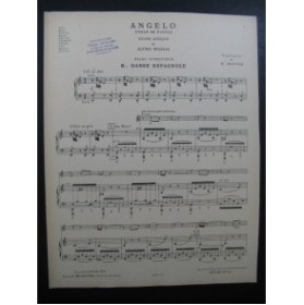 BRUNEAU Alfred Angelo Danse Espagnole Orchestre 1928