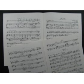BARTOK Béla 15 Hungarian Peasant Songs Piano Violon