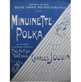 JOUVIN Charles Minuinette-Polka Piano