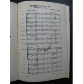 LALO Edouard Concerto Violon Orchestre 1874